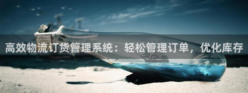 28圈p扣除：高效物流订货管理系统：