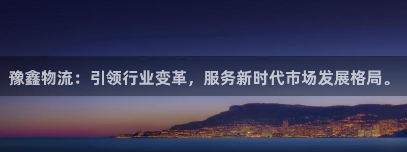 28圈注册网站加拿大：豫鑫物流：引领