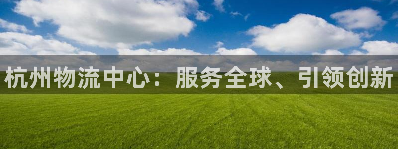 28圈加拿大最新版：杭州物流中心：服