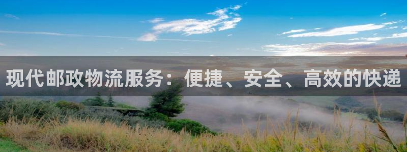 28圈官网预测：现代邮政物流服务：便